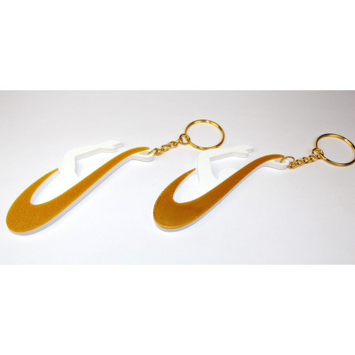 Schlüsselanhänger - Schwimmer