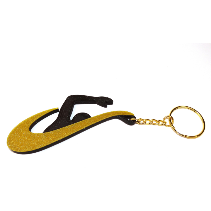 Schlüsselanhänger - Schwimmer