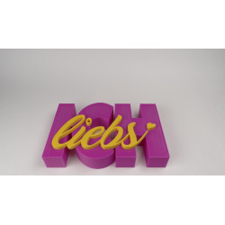 Aufsteller "ICH liebs"
