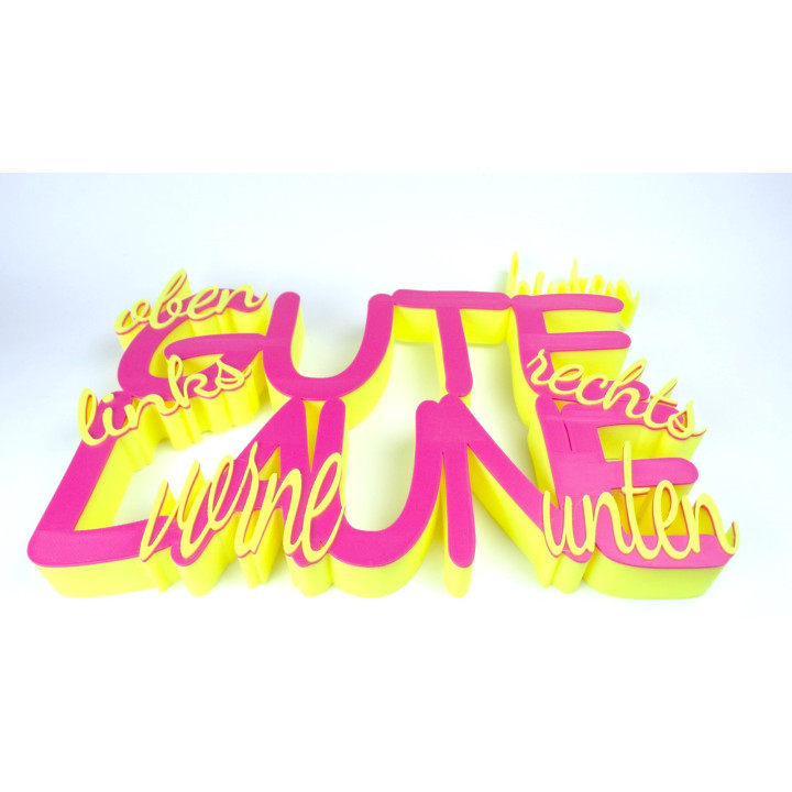 Aufsteller "Gute Laune"