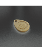 NFC-Anhänger mit eigenen Initialen