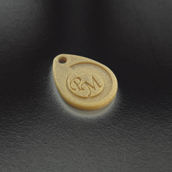 NFC-Anhänger mit eigenen Initialen