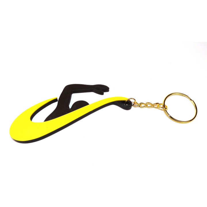 Schlüsselanhänger - Schwimmer