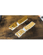 Individuelle Namensschilder (stehend)