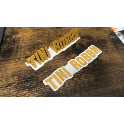 Individuelle Namensschilder (stehend)