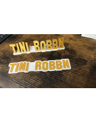 Individuelle Namensschilder (stehend)